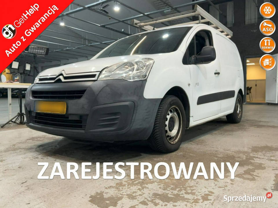 Citroen Berlingo Niski przebiegHakKlimatyzacja3 biały Wejherowo