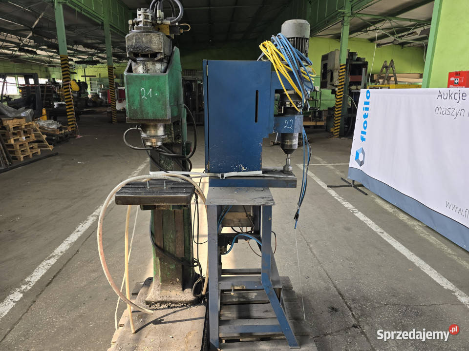 Nitownica radialna TEKOMA 16 nity do 16 mm 22 pełny VAT wielkopolskie Trkusów