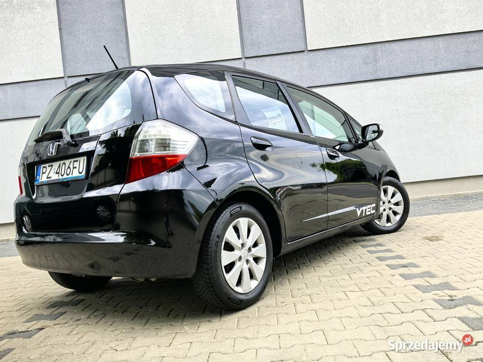 Honda Jazz 14 VTEC 2010 Klima Wspomaganie poduszka powietrzna Jazz Poznań