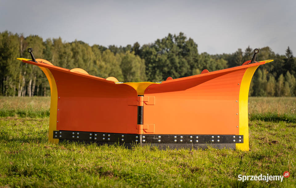 Pług strzałkow ŚNIEŻNY szerokość 24 m MODEL 2 Gorlice