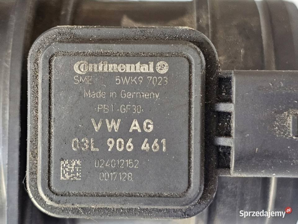 GOLF VI 12r przepływomierz 3C0129363 03L906461 Części samochodowe świętokrzyskie