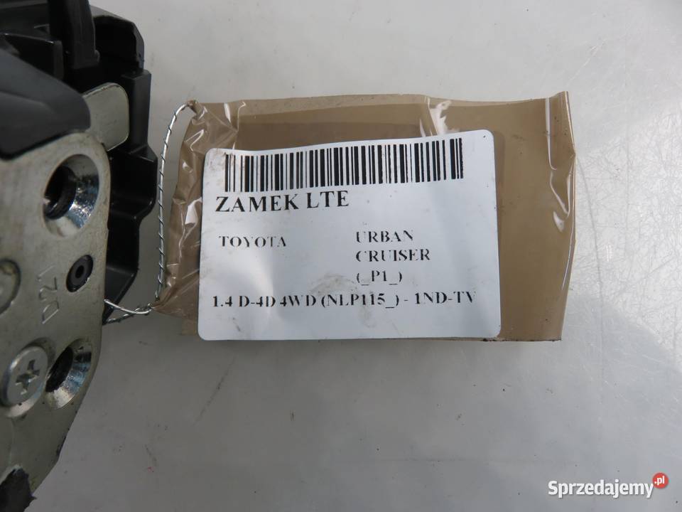 ZAMEK LEWY TYLNY TOYOTA URBAN CRUISER