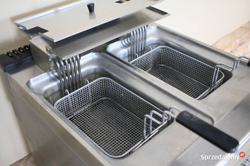 Frytownica elektryczna 2x8L 12 kW na podstawie śląskie sprzedam