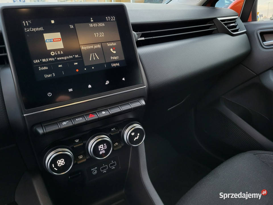 Renault Clio 10048 przebieguLedykeyless V 2019 Clio Toruń