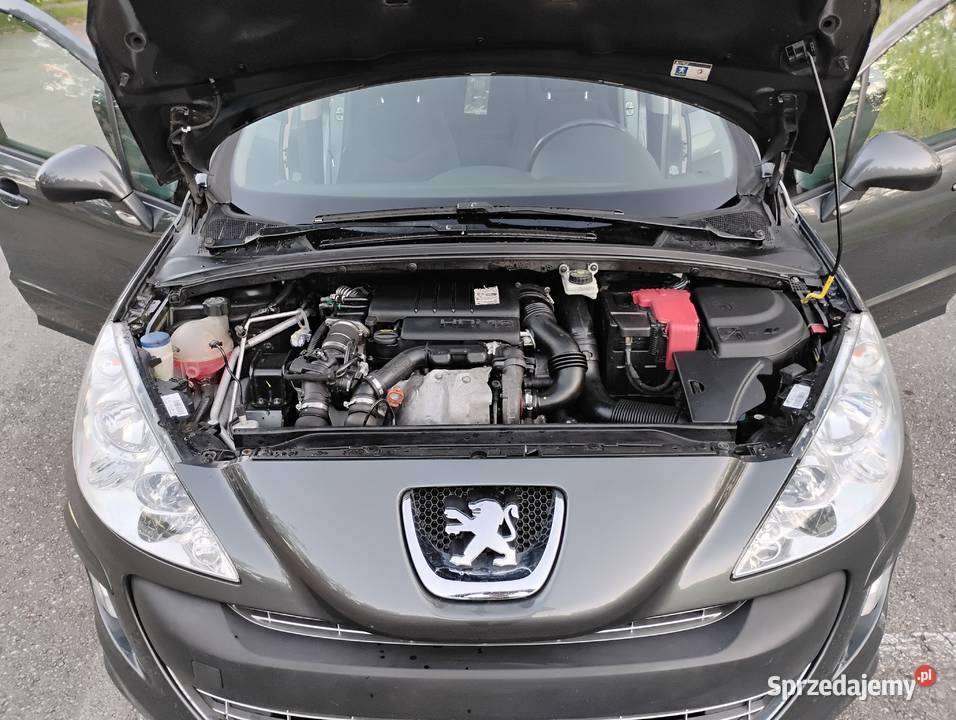 Peugeot 308 SW 16HDI Zadbany Bezwypadkowy grafitowy Częstochowa