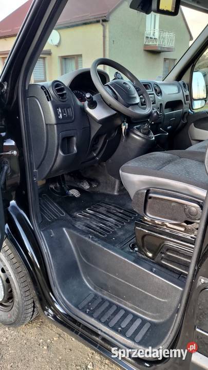 Opel Movano Movano 125 L2H2 Zadbany Klima czarny Wojkowice Kościelne