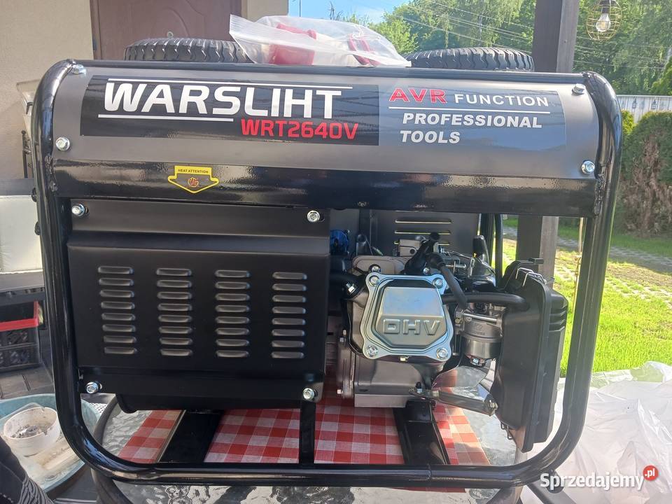 Agregat prądotwórczy WARSLIHT WRT2640V