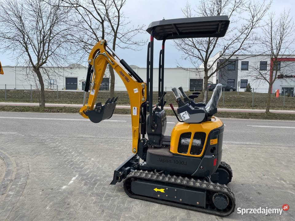 Minikoparka Gunter Grossmann GT Japan 1000J warmińsko-mazurskie Lidzbark