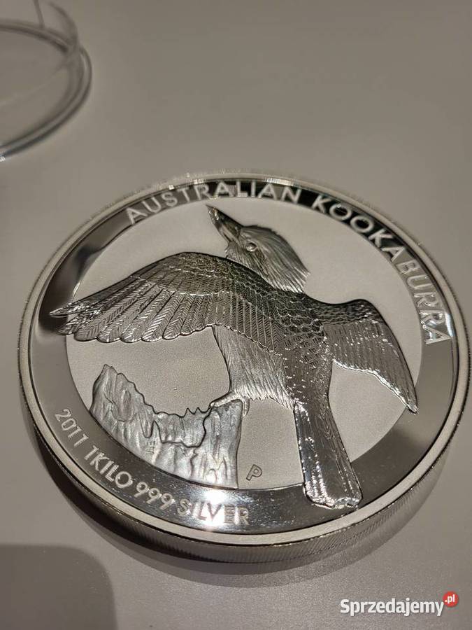 Srebrna moneta Australian Kookaburra 1 próba 999 Lublin