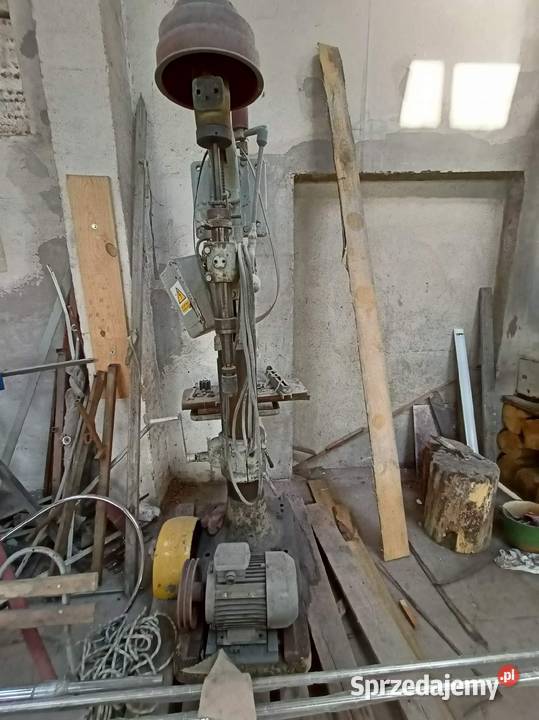 Wiertarka stojąca duza Mikołajki