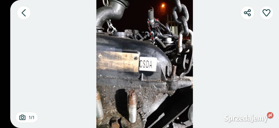 Focus C 04r 18 16V Silnik CSDA Mińsk Mazowiecki