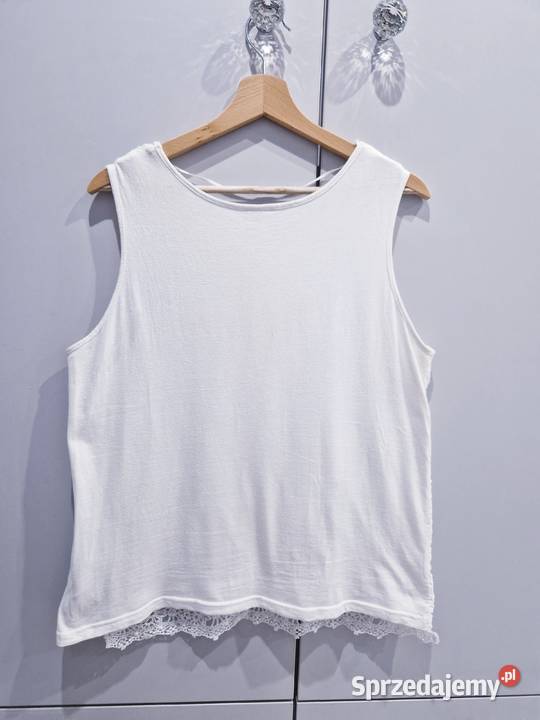 Ażurkowa bluzeczka na ramiączkach top Dąbrowa Górnicza