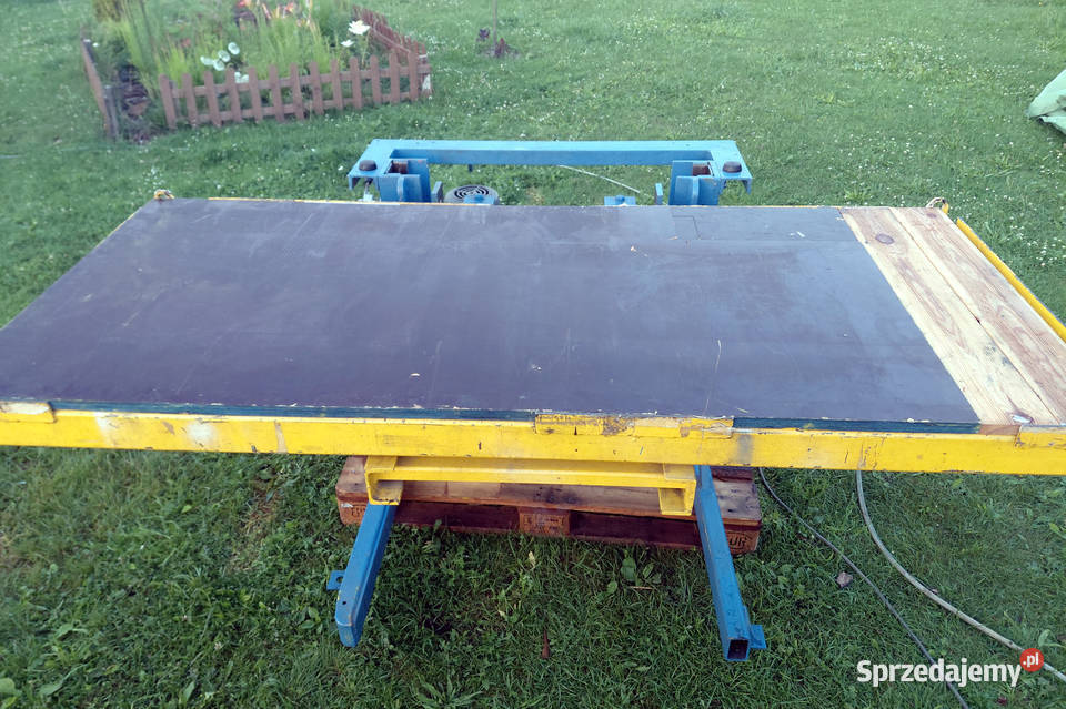 Stół podnoszony hydraulicznie HK2 19282 Schuster Drezdenko sprzedam