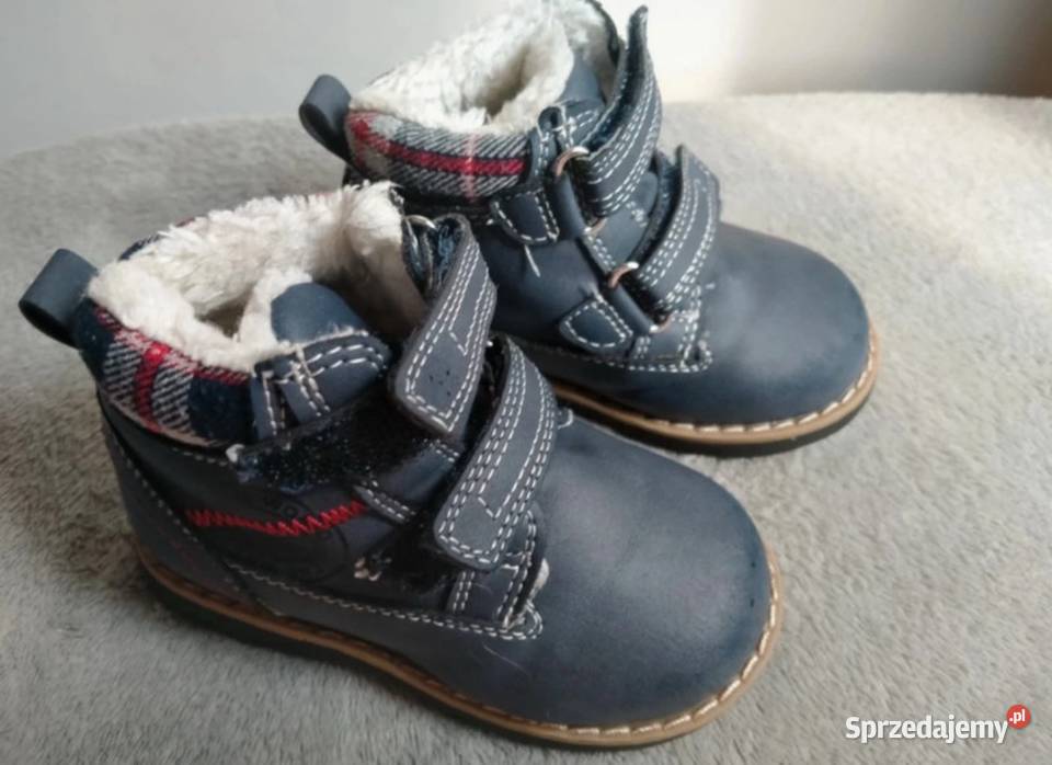 Dziecięce ciepłe zimowe buty Action Boy Trzewiki i półbuty Pruszków