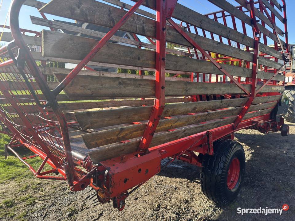 Przyczepa samozbierająca przyczepy nieuszkodzony Słopnice