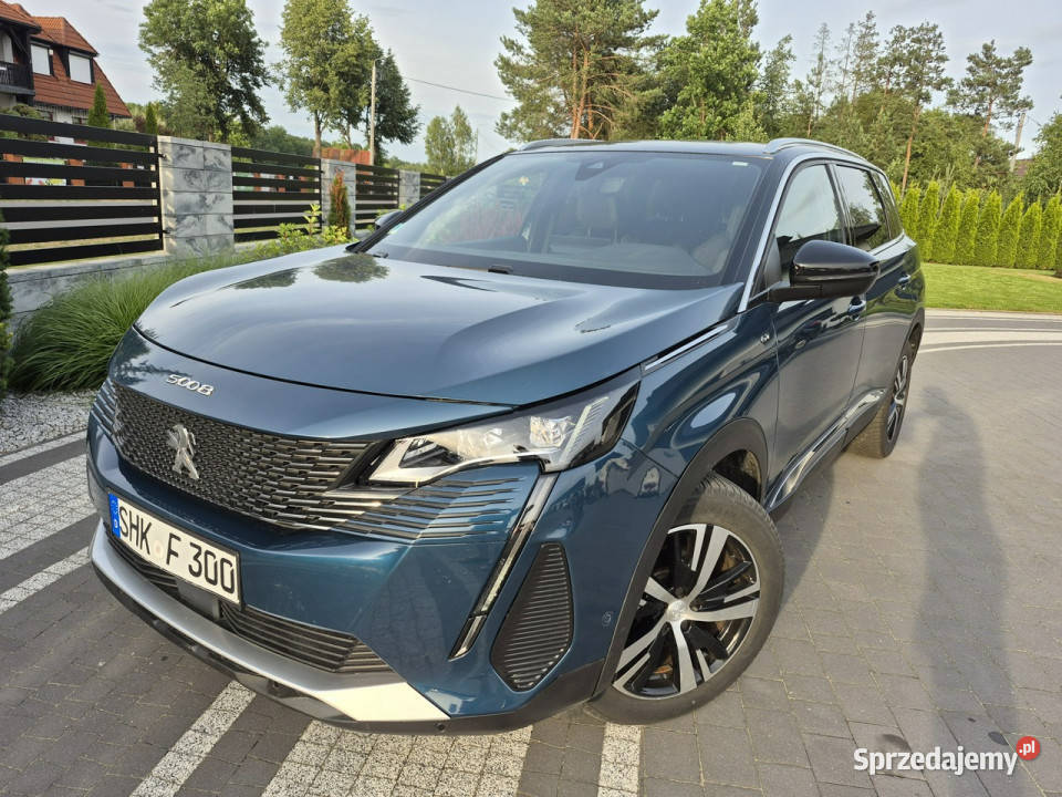 Peugeot 5008 kamera GT full led ALKANTARA 7 ASR (kontrola trakcji) Drelów