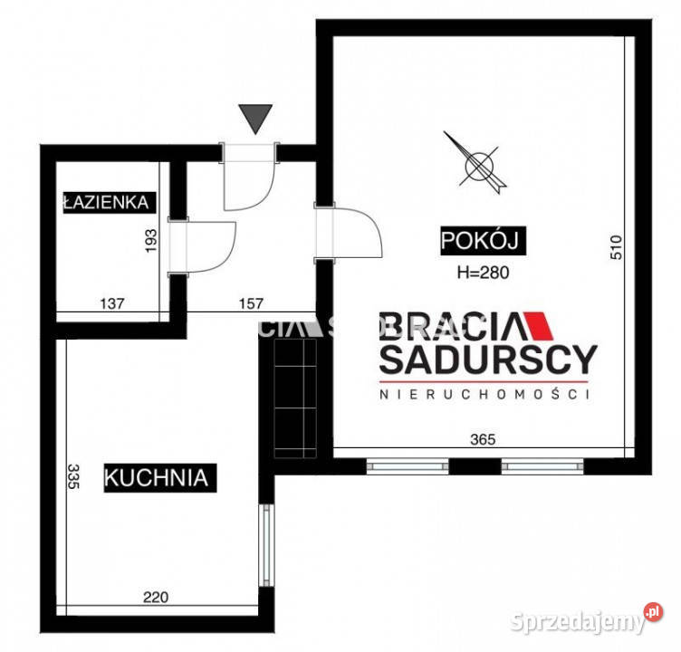 Mieszkanie 32m2 1 pokojowe Kraków