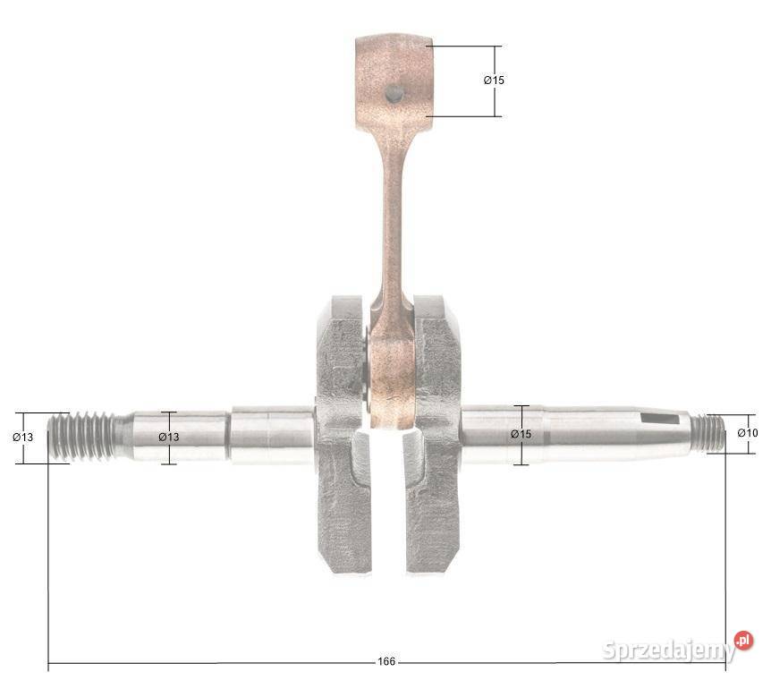 Wał korbowy Cifarelli M3A 0200102 wielkopolskie Opalenica