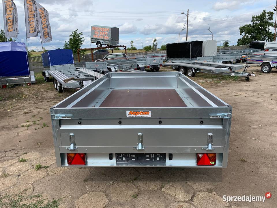 Przyczepa platforma 2000DMC 320x168 Neptun Lawety