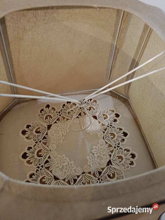 Duży piękny abażur do lampy stojącej Lipno