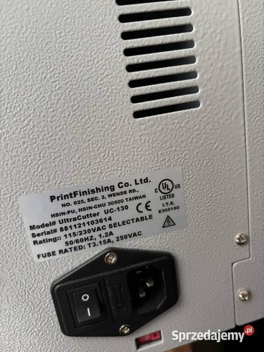 Wycinarka do wizytówek Duplo Ultra Cut 130 Kraków