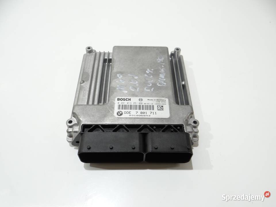 KOMPUTER STEROWNIK SILNIKA BMW E60 E61 M47 Strzyżewice