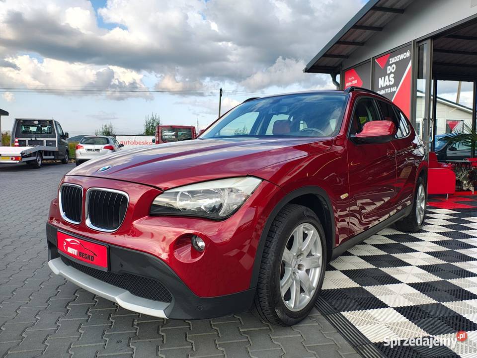 BMW X1 20BENZYNA AUTOMAT ORYGINALNY LAKIER klimatyzacja X1 Zarszyn
