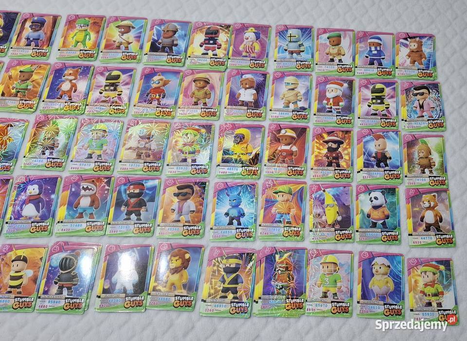 Karty kolekcjonerskie Stumble Guys 1 Zabawka Pozostałe Czeladź