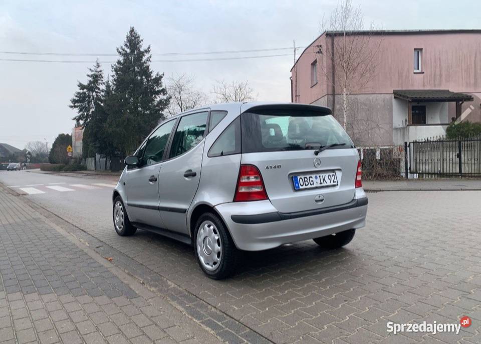 Mercedes a klasa w168 2004r benzyna wielkopolskie Kostrzyn