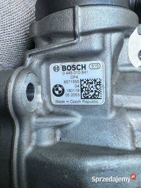 Pompa wtrysk BMW 0445010841 Rok produkcji 2022 Warszawa