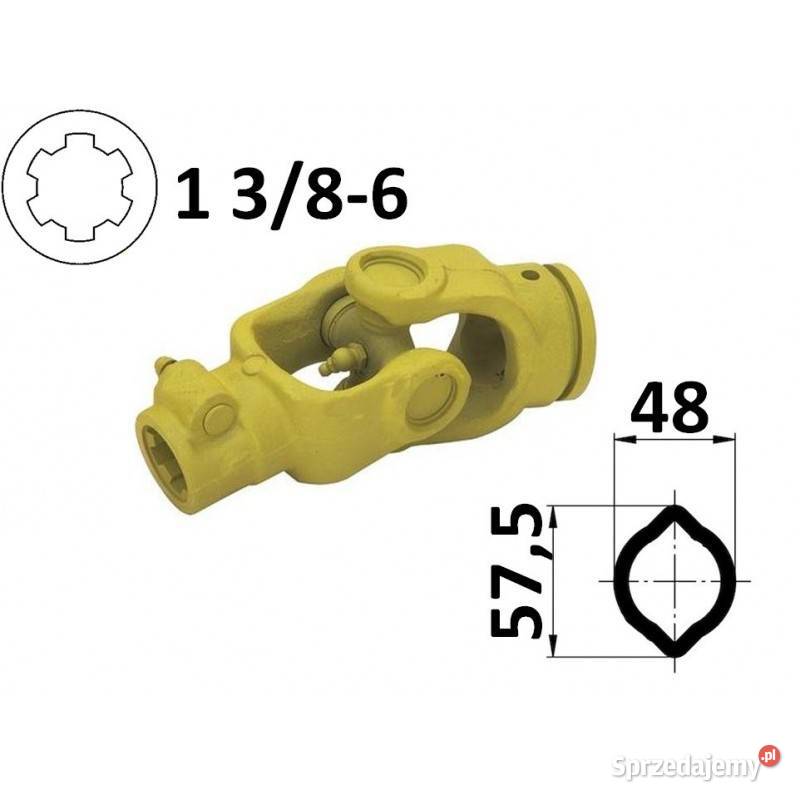 Kompletny przegub na rurę 48x575 G6 01994 Kamionna
