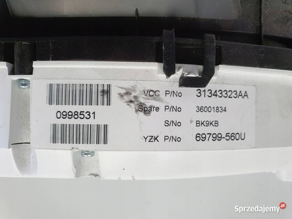 Volvo S60 II V60 I 20 D diesel LICZNIK ZEGARY Chełm sprzedam