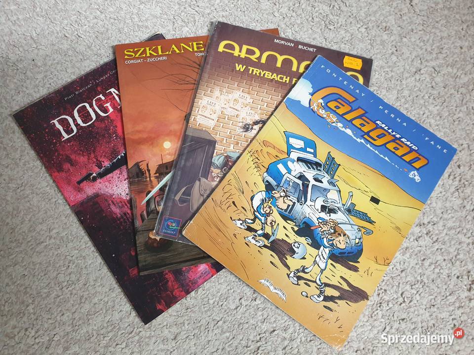 Zestaw komiksów 4 albumy Gdynia
