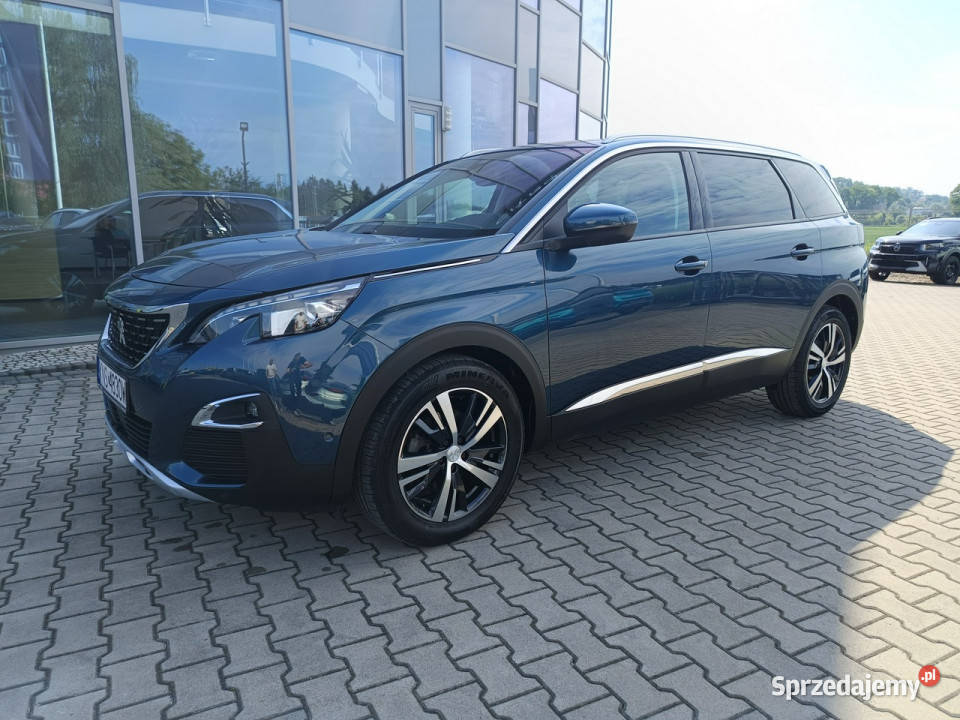 Peugeot 5008 12 130 bogate wyposażenie II 2017 lakier metallic Nowy Sącz