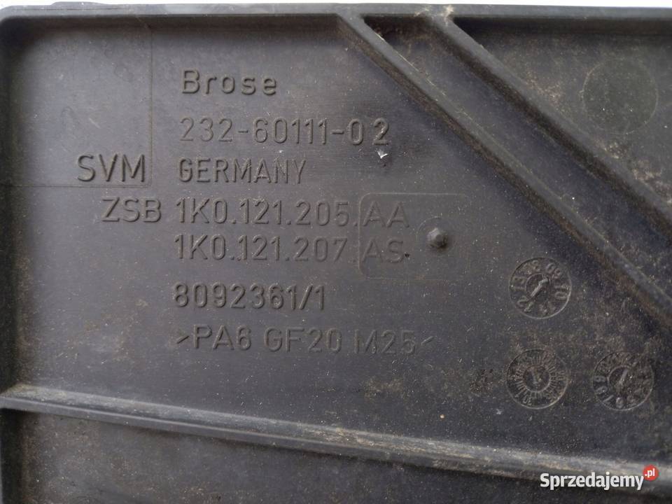 VW GOLF VI 09r wentylator chłodnicy 1K0121205AA Kielce