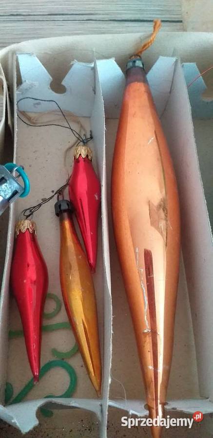 Bombki sople z czasów prl