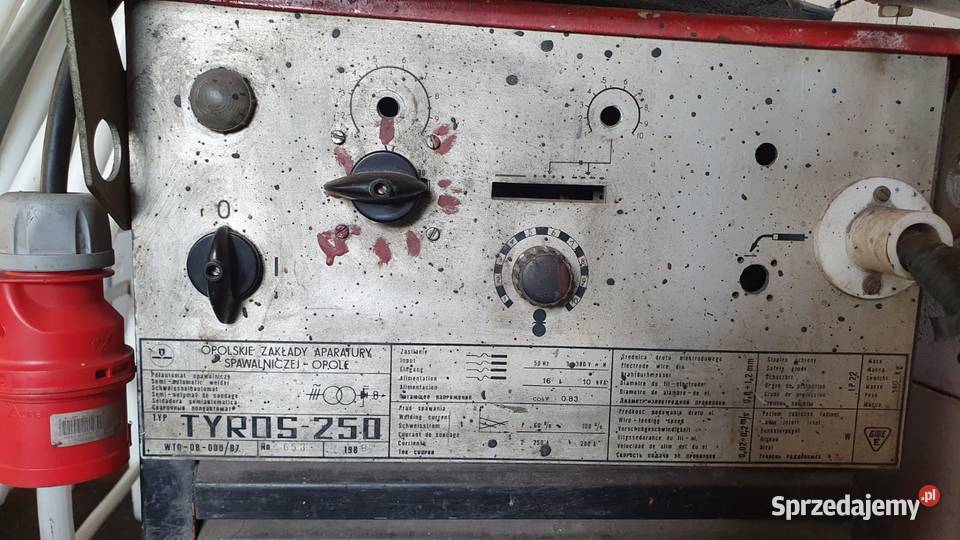 Spawarka MIGMAT TYROS 250 mazowieckie