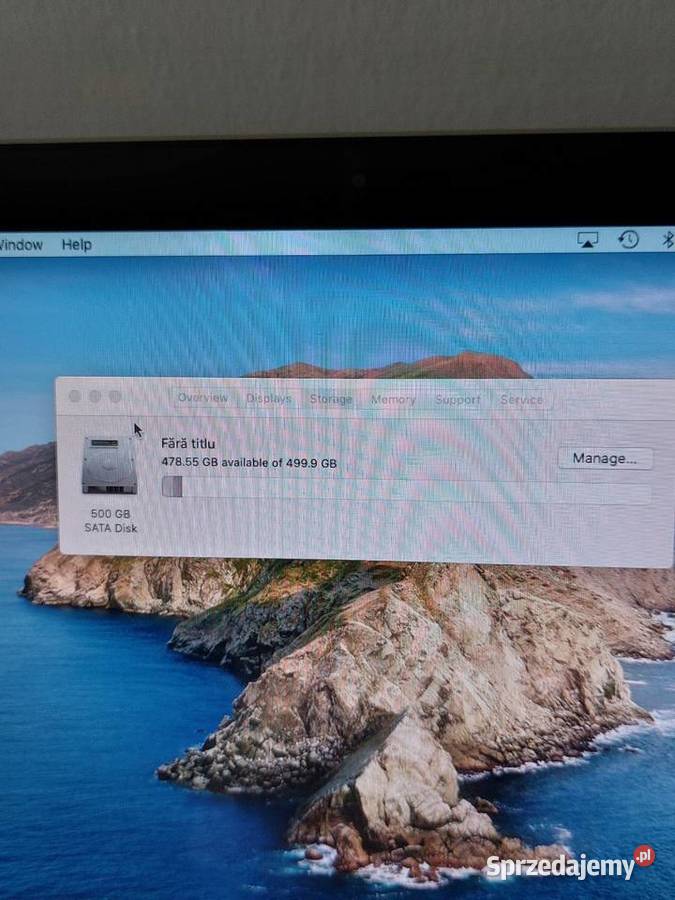 MacBook Pro 13 2012 4GB RAM 500GB 178 cykli mazowieckie Warszawa