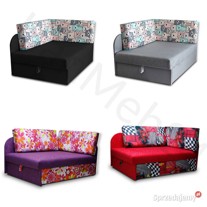 Łóżko dziecięcy Kubuś Narożnik Tapczan Sofa