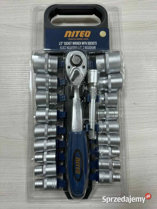 KLUCZ NASADOWY 12 Z NASADKAMI NITEO ORYGINALNIE Elbląg