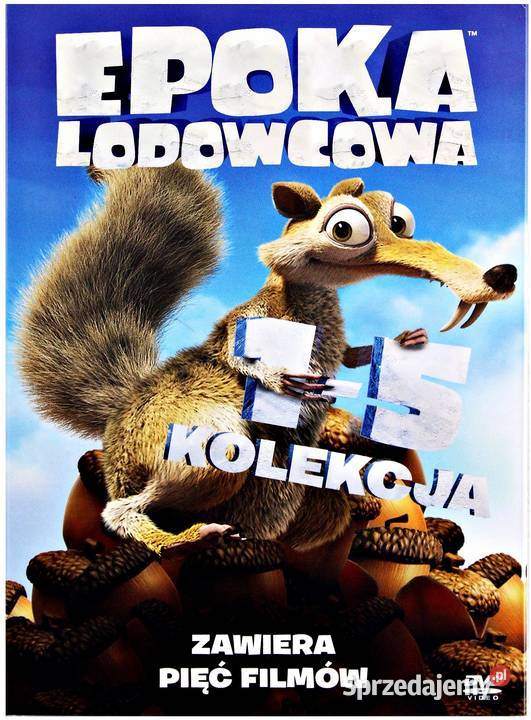EPOKA LODOWCOWA 1 5 KOLEKCJA 5 DVD Filmy sprzedam