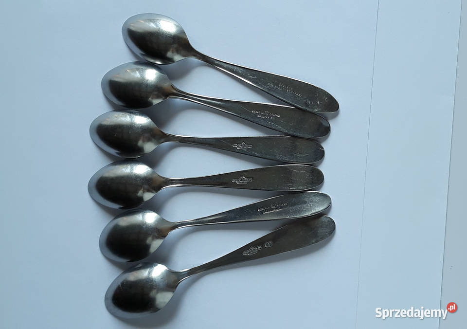 Łyżeczki do herbaty 1 KŁOS Gerlach sztućce PRL Dąbrowa Górnicza sprzedam