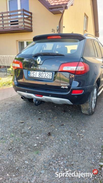 Renault Koleos 2 0 DCI 1502008r welurowa tapicerka Sieradz