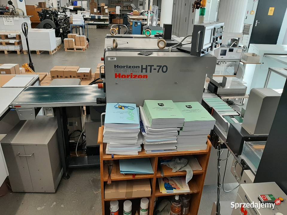 Oklejarka Horizon BQ 460 i Trójnóz HT70