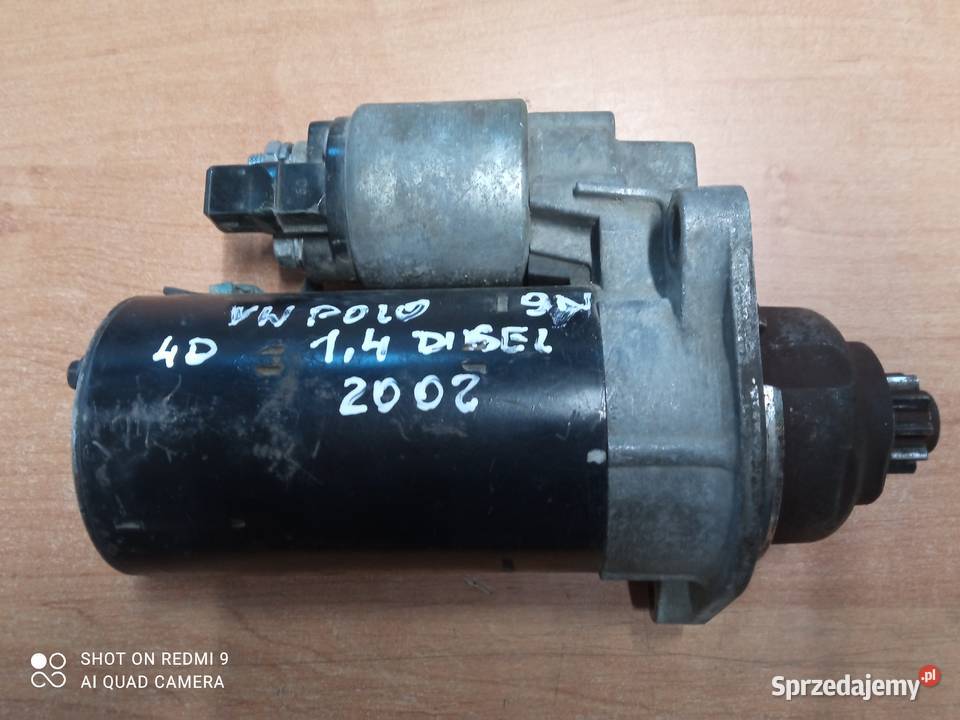 Rozrusznik Bosch 001125042 VW 14 D 02A 911 024 D Rok produkcji 2002 Oleszyce