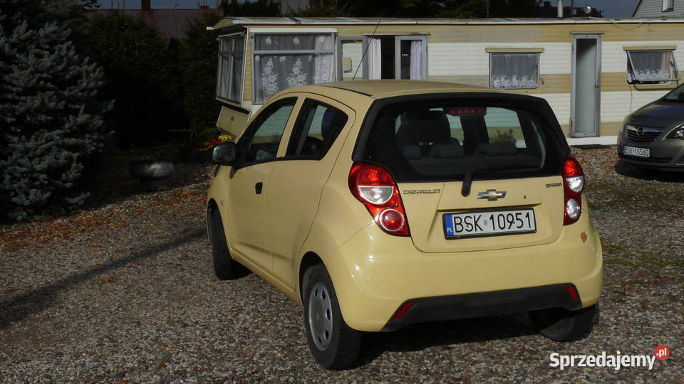 CHEVROLET SPARK 2012 r BENZYNA GAZ radio podlaskie Sokółka