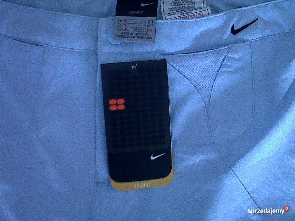 Nike 36spodnie DRI FIT błękitne z regulacją w pa Odzież sportowa małopolskie