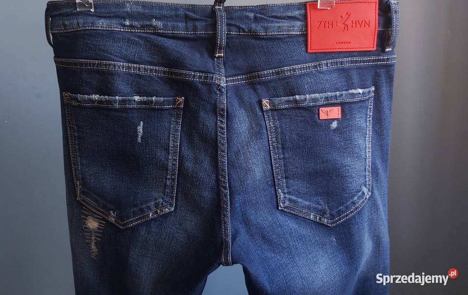 Spodnie dżinsowe 7th seven męskie W38 L33 XL Rozmiar XL Lublin
