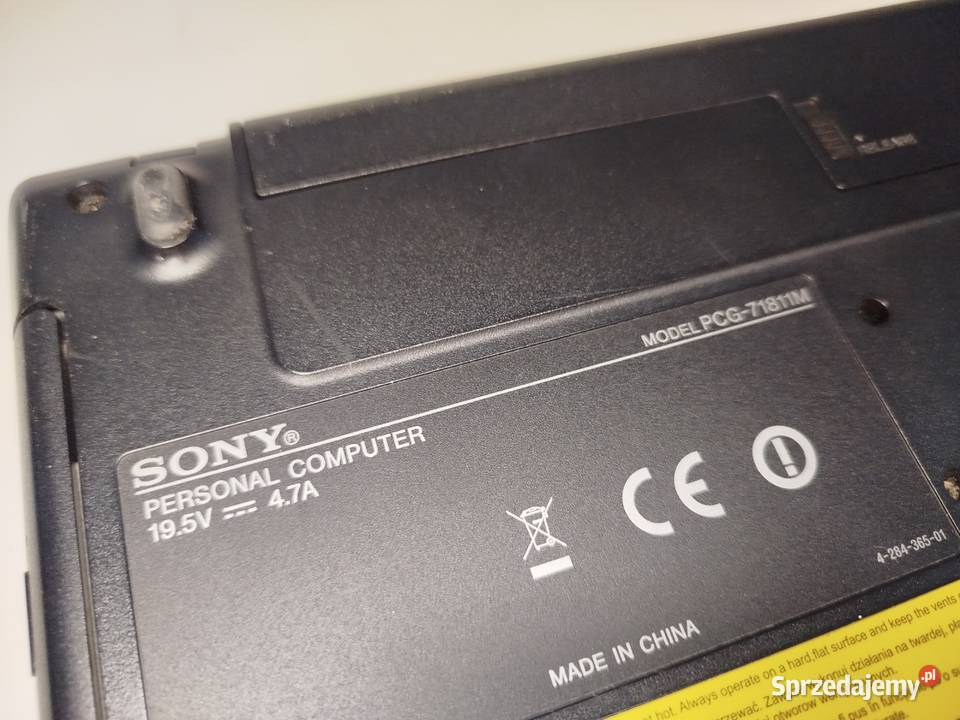 Laptop Sony Vaio PCG71811M i3 8G Hdd 300Gb Sony Zgierz