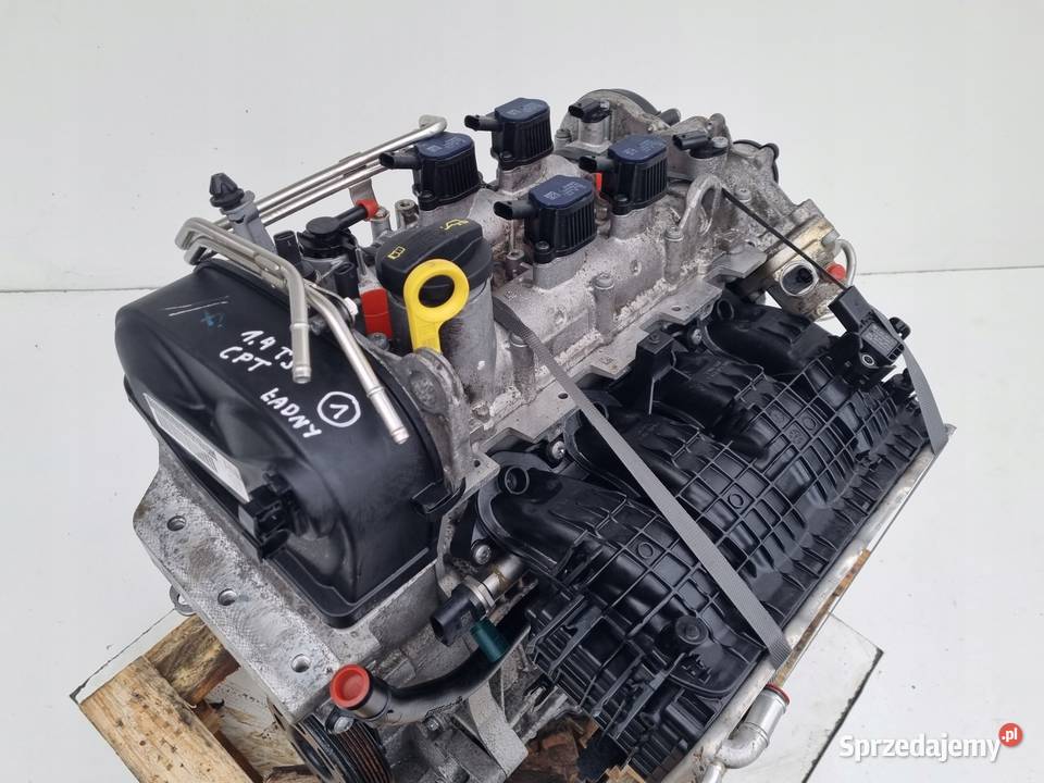 SILNIK VW Polo V 14 TSI 140 ładna kompresja CPT lubelskie Rudka